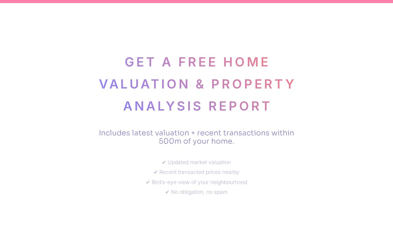 Free Home Valuation Report